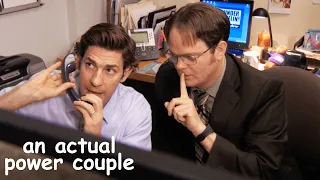 jim and dwight being a power couple for 9 minutes 37 seconds | The Office US | Comedy Bites