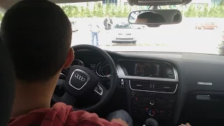 Audi RS4 Test Drive in the City