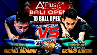 FINALS | BONG BATA VS MICHAEL BAOANAN, 10-BALL OPEN 2024 HIGHLIGHTS - PINOY COMMENTARY