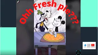 Ohh a Fresh pie, save me a slice Mickey Mouse @bithapi - Meme Tik Tok