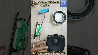 Bluetooth Module With Inbuild Amplifier / Bluetooth Amplifier / Full Video link in description