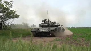 Воїни-танкісти відточували бойову майстерність