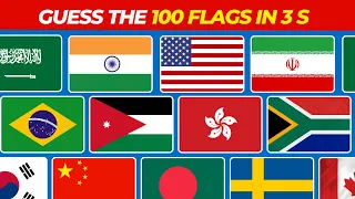 Guess the Flag | Can You Guess the 100 Flags?