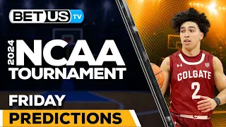 College Basketball Picks Today (March 22nd) | 2024 NCAA Tournament First Round Picks and Predictions