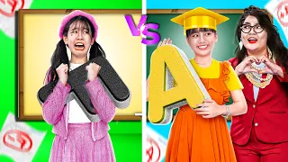 Bad Student vs Good Student! Types Of Students At School | Baby Doll Show