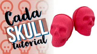 Cada Skull Mold Tutorial! Don’t be scared to make these spooky 3D bath fizzes 😊