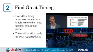 The Importance of Timing  (Bill Gross Idealab) Lesson 2