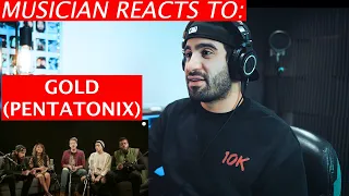 Pentatonix - Gold (cover) - Musician's Reaction