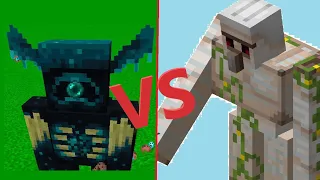 | Warden vs Golem | DanUZB - Minecraft |