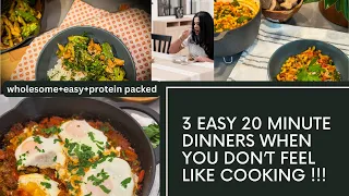 Cooking Made Simple: Try These 3 Protein-Packed 20-Minute Dinners