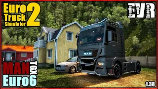 MAN TGX Euro6 // EVR Sound MOD V2.01 // Bergen-Stavanger // 1.38