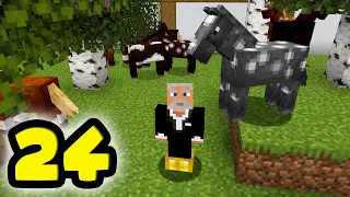 DOMESTICAMOS TODOS LOS CABALLOS DEL MUNDO | SURVIVALMINECRAFT 7 | EPISODIO 24