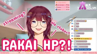 CARA LIVE STREAMING ALA VTUBER PAKAI HP ANDROID!!! - Prism Live Studio Android [Vtuber Indonesia]