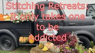 Flosstube Episode 14 Cross Stitch Retreats:  It only takes one to be addicted!!!