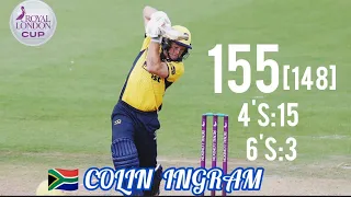 Colin Ingram Smashes Kent Attack | 155 from 148 Helps Glamorgan for 2nd Won in Royal London Cup 2022