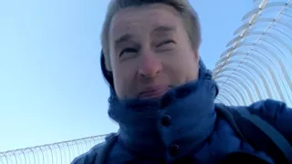 Wind on top of Empire state building, NY Ветер на смотровой площадке Эмпайр Стейт Билдинг