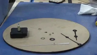 Assemble a Quartz Clock Movement, Dial, and Hands