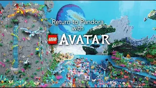 LEGO Avatar 1 Million+ Brick Diorama | BTS