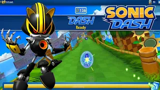 Sonic Dash 7.8.0 - METAL SONIC MACH 3.0 Gameplay vs All Bosses Zazz Eggman All Characters