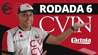 CARTOLA FC | 6 RODADA | DICAS DO CVIN | TÁ DIFÍCIL DE ESCALAR O CALLERI???