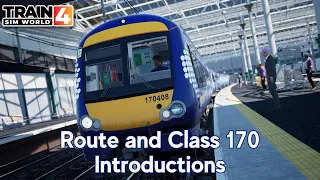 Route and Class 170 Introductions - Fife Circle Line - First Look - Train Sim World 4