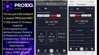 Новая денежная игра , математически выстроенная  Pro100.game Присоединяйтесь , доход  обеспечен!