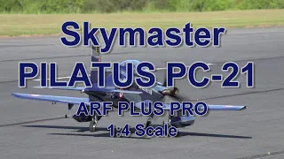 Ramon Dezubiria - Skymaster Pilatus PC-21 Scale Turboprop - 4-22-2021