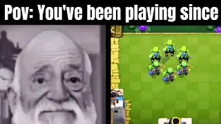 Mr Incredible Becoming Old Meme (Pov: You've been playing since) Clash Royale