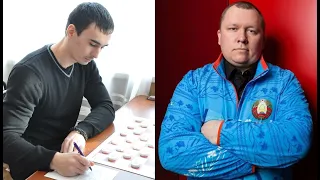 Я.Сафин - Е.Кондраченко Товарищеский матч в русские шашки.
