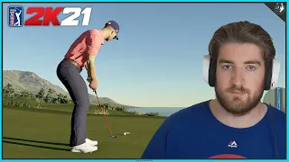 EASIEST COURSE IN PGA TOUR 2K21 - Countryside Open Rounds 1 & 2 (PS5 Gameplay)