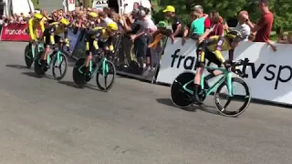 2019 Tour de France Stage 2 Brussels TTT (JumboVisma)
