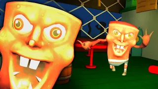 KRUSTY KRAB NIGHTMARE!!! (Spongebob Horror) - Full Gameplay + Ending - No Commentary