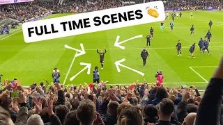 ØDEGAARD REVS UP THE FANS!! 🔥☄️ Fulham 0-3 Arsenal (12/03/23)