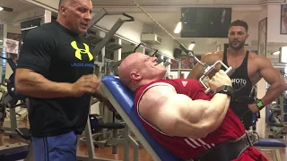 Giant set for BACK with IFBB PRO Emiliano Dell'Uomo 07/29/2017