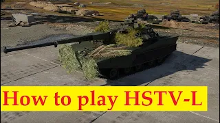 War Thunder - How to play HSTV-L (in 10.7, w/o even thermals!)