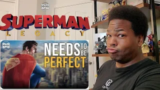 Why Superman: Legacy NEEDS To Be PERFECT - Reaction!