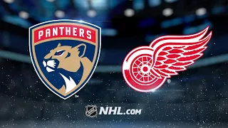 Matheson lifts Panthers past Wings in OT, 2-1