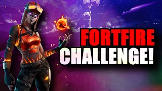 Die SCHWIERIGSTE Fortnite CHALLENGE! #FortFire Challenge!