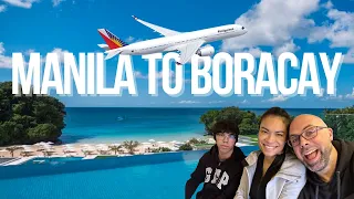 We Flew from MANILA to BORACAY's CRIMSON RESORT!