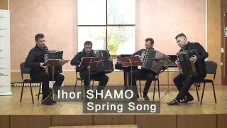 Ihor Shamo: Spring Song * Ігор Шамо: Веснянка ACCORDION Rizol Quartet Квартет ім. М.Різоля баян