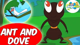 Ant and The Dove Story | PANCHATANTRA TALES | Moral Stories For Kids | Aesop's Fables | Jingu Kids