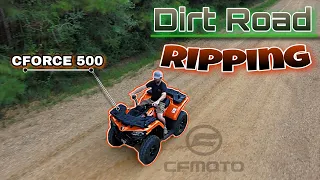 Dirt Road Ripping(22 CFORCE 500)