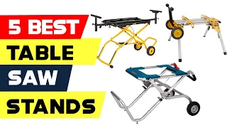 Top 5 Best Table Saw Stands Reviews In 2022