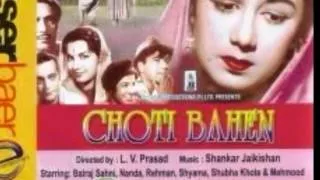 Jaoon Kahan Bata Ae Dil [Full Song] (HD) With Lyrics - Chhoti Bahen