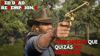 5 MECANICAS MUY ÚTILES QUE QUIZÁS NO CONOCÍAS DE RDR 2