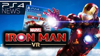 PS4 News Marvels Iron Man VR PS4 PSVR