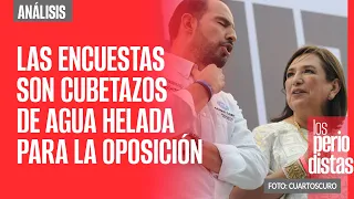 #Análisis ¬ Las encuestas son cubetazos de agua helada para la oposición