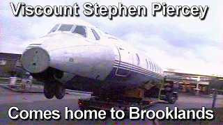 Vickers Viscount Stephen Piercey Recovered into Brooklands 1990 - The Inside Story!