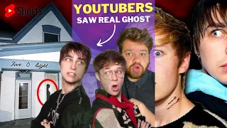 YouTubers Saw Real Ghost 👻  (Youtubers ने देखा असली भूत) #shorts