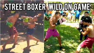 MALALAKAS NA BOXER NAGTAGPO SA BUKID || GREAT FIGHT Street Boxing ||